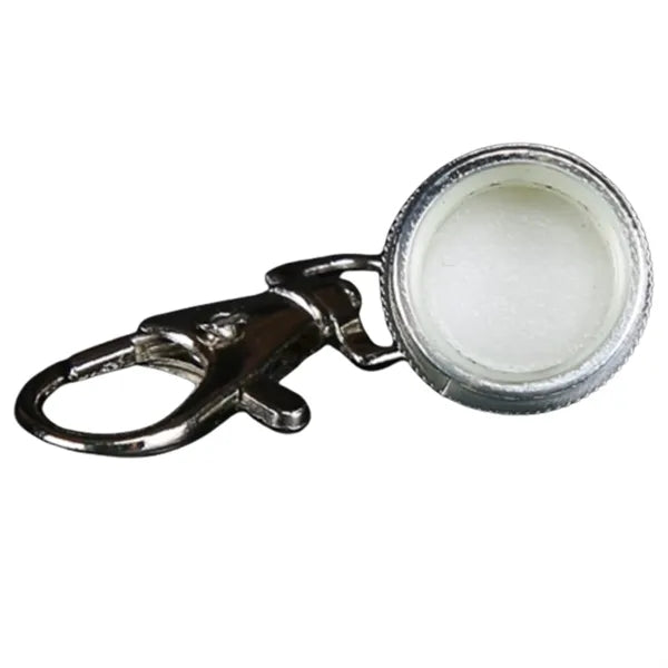 1Oz Mini Hip Flask With Keychain
