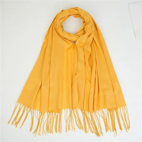 79" x 27" Womens Pashmina Shawl Wraps Cashmere Winter Scarf