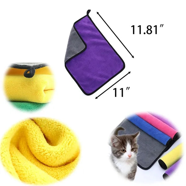 Comfortable Microfiber Soft Quick Drying Pet Towel