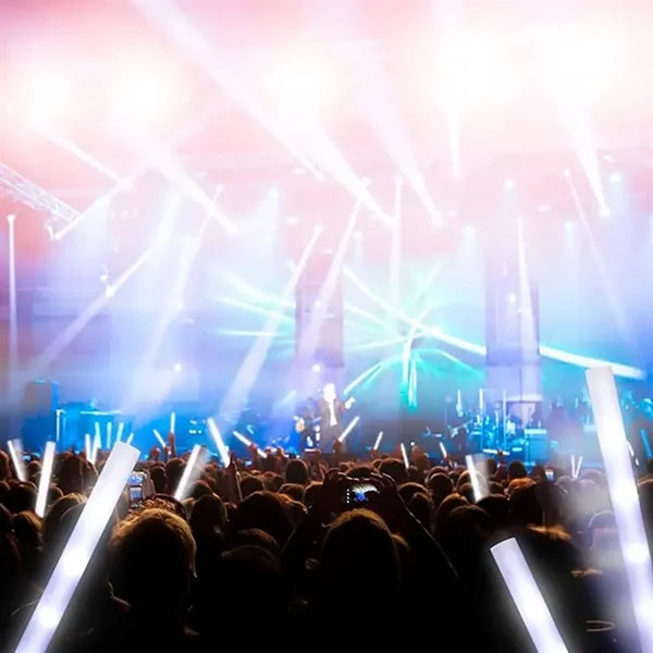 LED Light Up Glow In The Dark Foam Cheer Stick