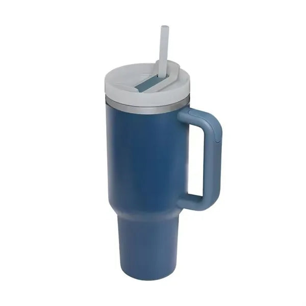 30 oz Tumbler with Handle and Straw Lid