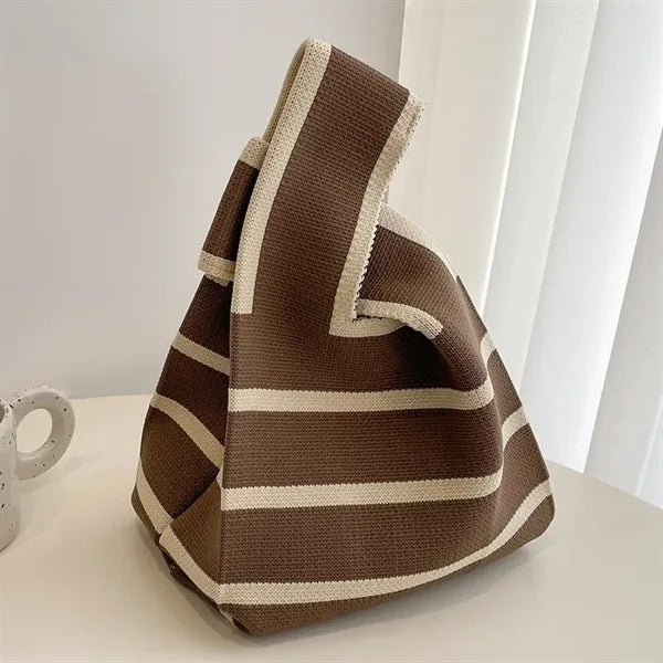 Women's Wrist Knotted Tote Bag