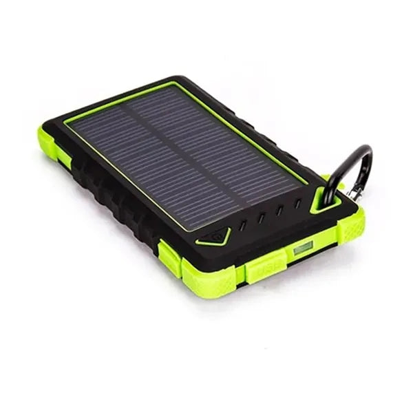 Waterproof Solar Power Bank Mobile Phone Charger 10000mah