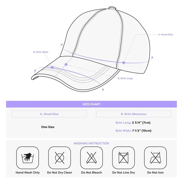 Flat Top Sun Hat with Ventilation