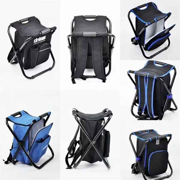 Backpack Stool Cooler Chair
