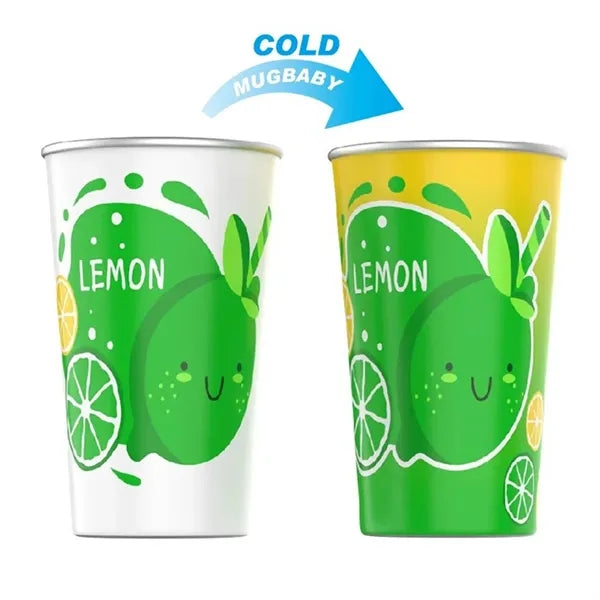 Cold-Activated Color-Changing Aluminum Cup