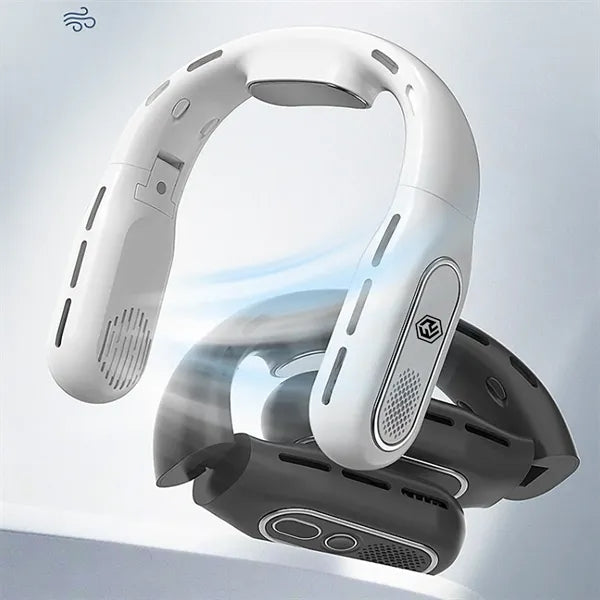 Portable Rechargeable Cooling Wearable Personal Neck Fan