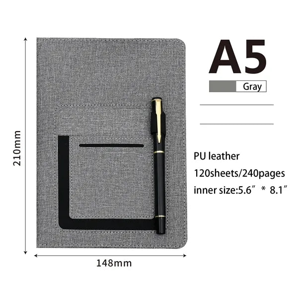 A5 Size Hardcover Journal Notebook