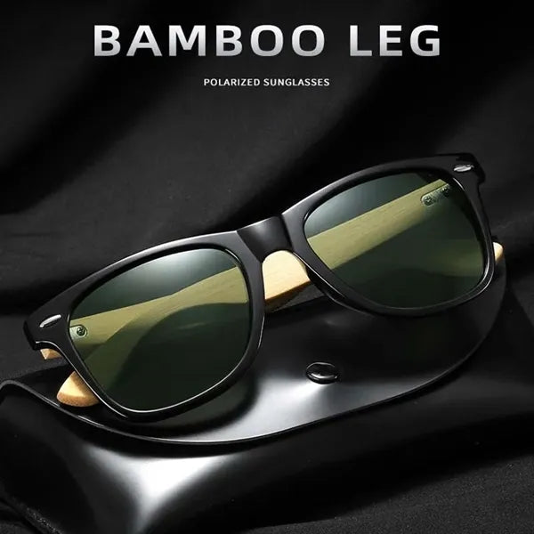 Bamboo Wood Polarized Sunglasses