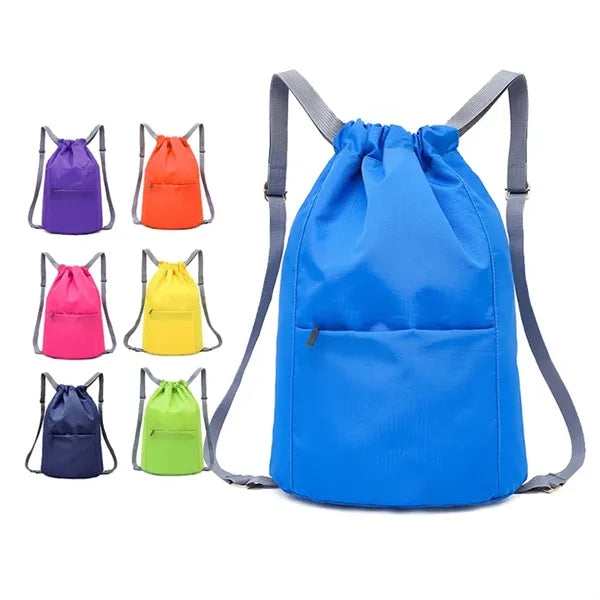 Adjustable Waterproof Drawstring Backpack