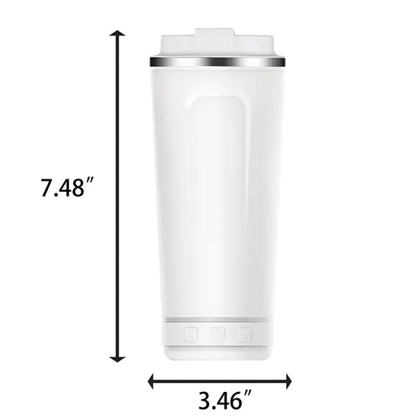18oz Stainless Steel Tumbler W/Bluetooth Speaker Sports