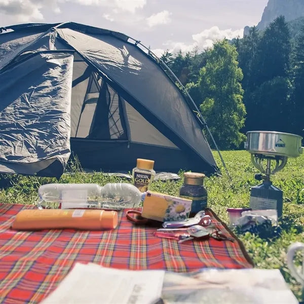 Thickened waterproof foldable portable picnic blanket
