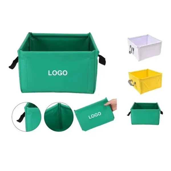 Collapsible Portable Storage Bucket-11 1/4 " x 6 3/4"