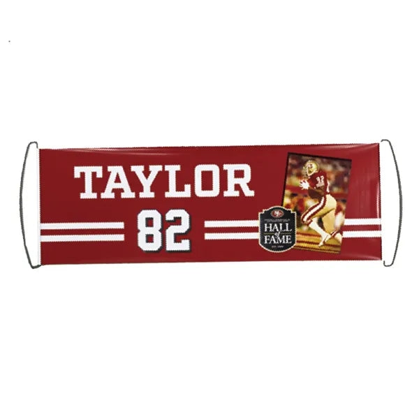 Retractable Rolling Up Handheld Banner W/Suker