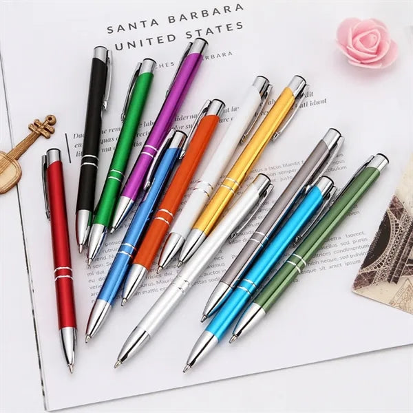 Press Aluminum Rod Pen