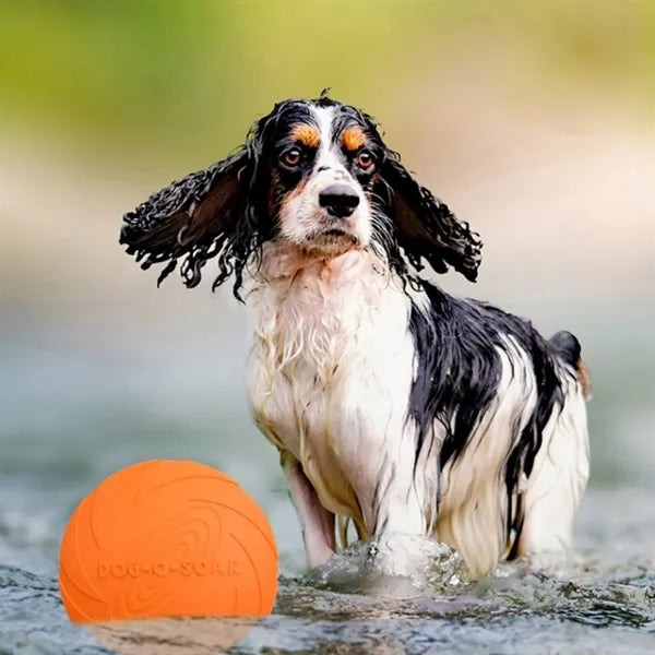 Soft Rubber Dog Flying Disc
