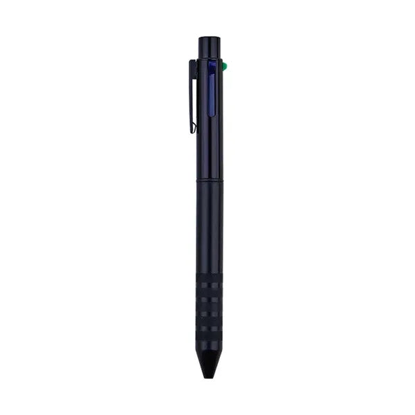 4-Color Retractable Metal Gel Pen