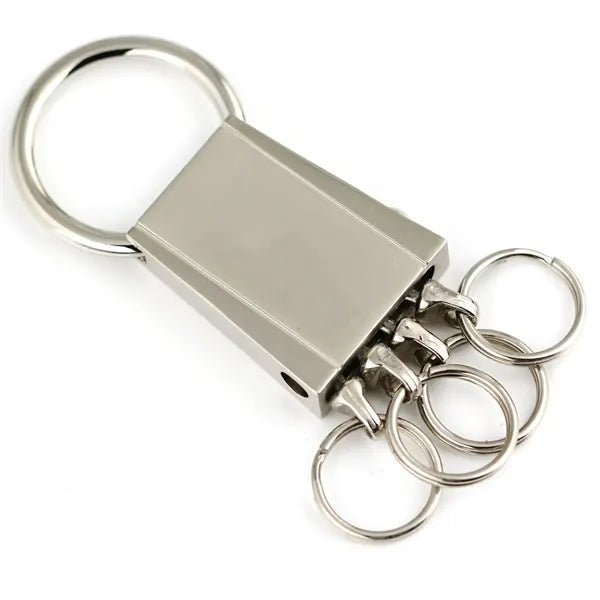Aluminum Four in One Detachable Key Ring