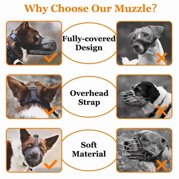 Dog Muzzle for Optimal Comfort