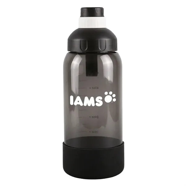 Tritan Bottle with Silicone Pet Bowl