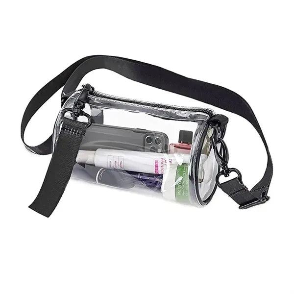 Clear Stadium Crossbody Messenger Shoulder Bag