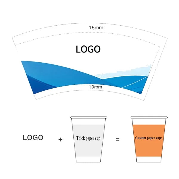9 oz Disposable Thick Paper Cup