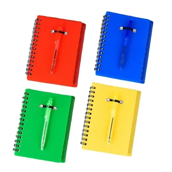 Waterproof Spiral Notebook with Pen