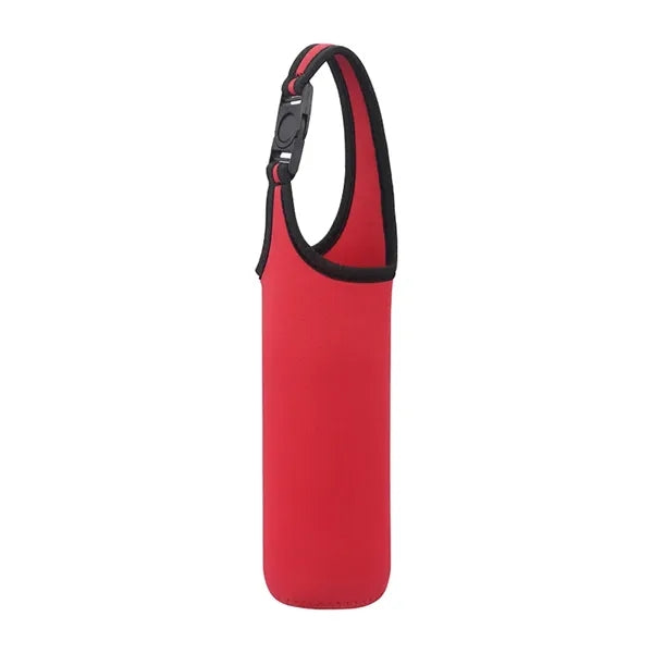 Portable Neoprene Water Bottle Sleeve with Carrying Handle