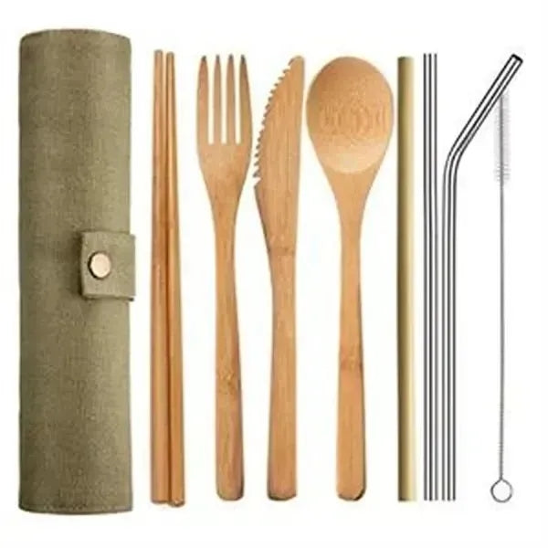Bamboo Spoon Knife Set