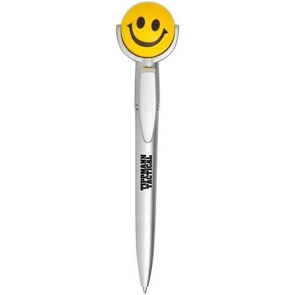 Smiley Squeeze Top Pen
