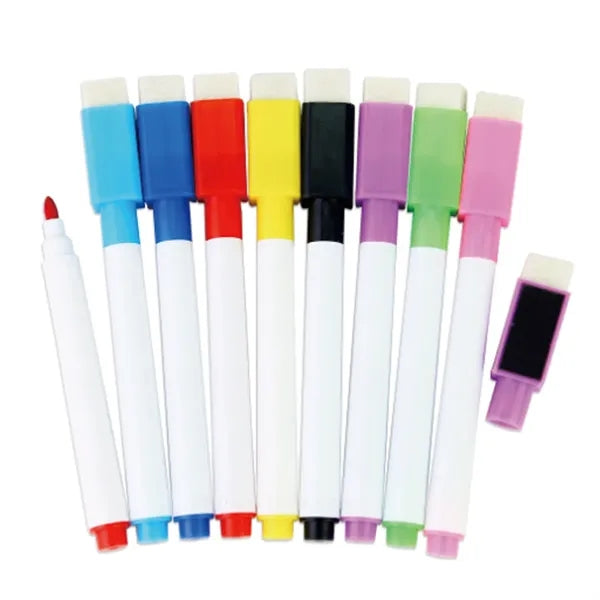 Magnetic Markers Colorful school Whiteboard Plastic Pens
