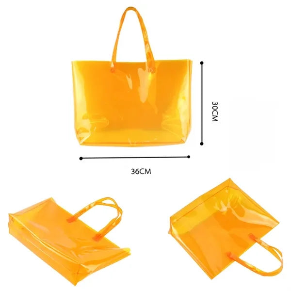 Transparent PVC Tote Bag