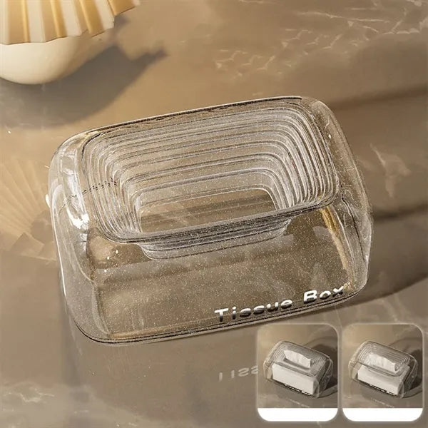 Modern Clear Tissue Box