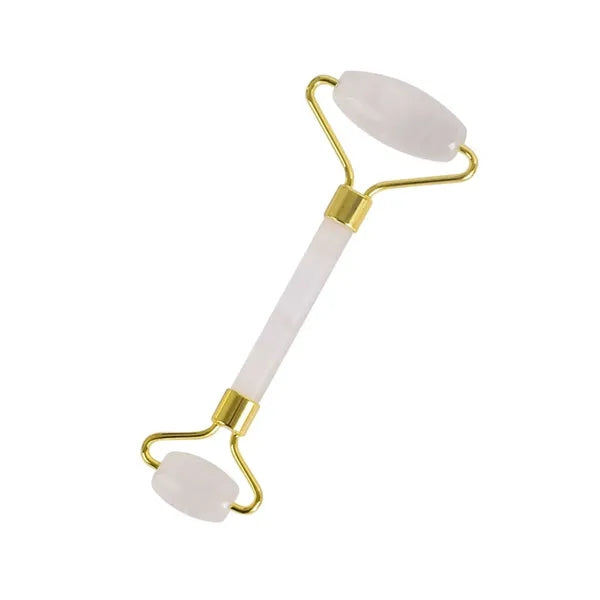 Rose Jade Face Massager Roller Dual-Sided Gua Sha Set Gift