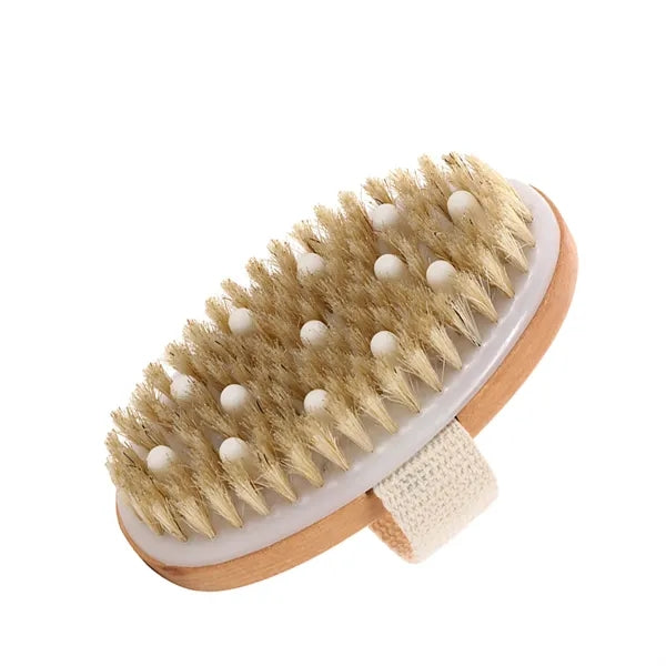 Bristle Dry Wet Shower Brush Skin Eco-friendly Scrubber