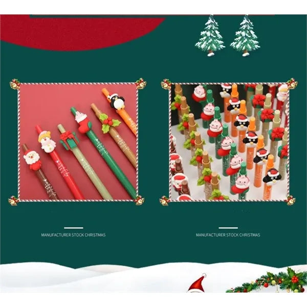 Exquisite Christmas Ornament Ballpoint Pen