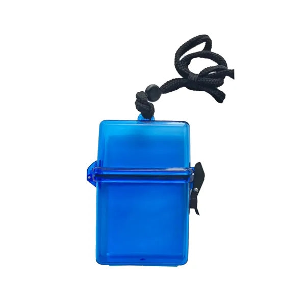 Waterproof Swim Box with Neck Lanyard