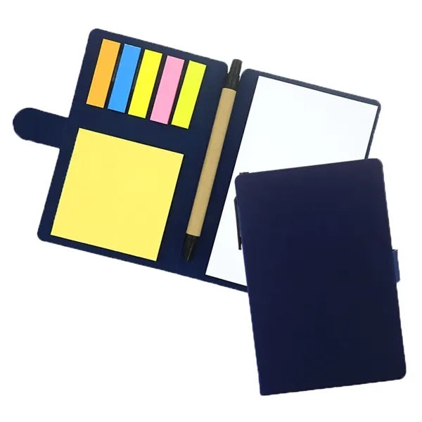 Multifunctional Combination Sticky Note Notebook With Pen