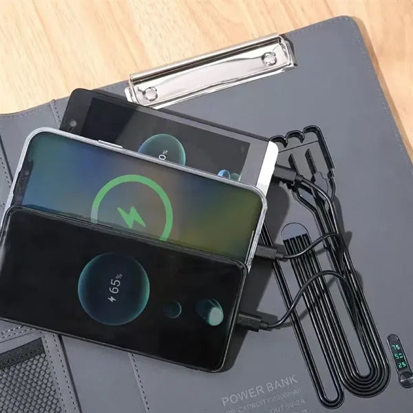 Multifunctional Wireless Charging Organizer Holder Flipbook