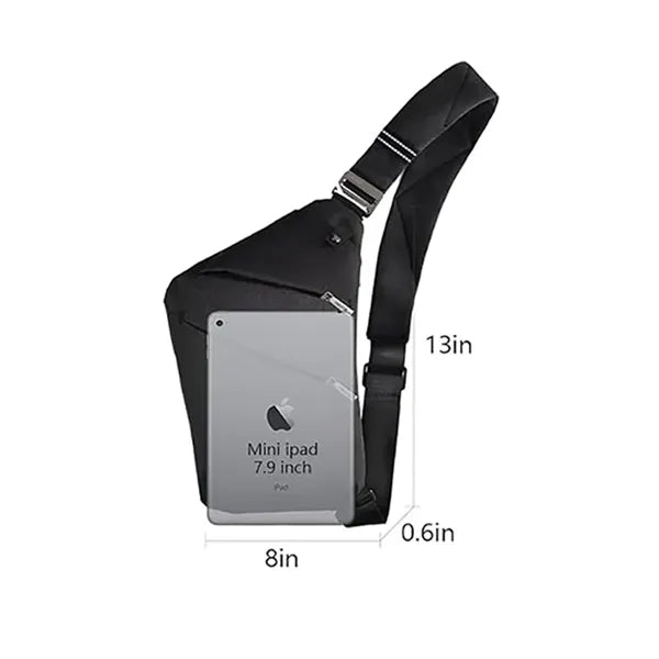 Anti Theft Crossbody Bag, Sports Sling backpack