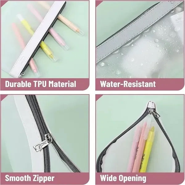 Clear Pencil Pouch Makeup