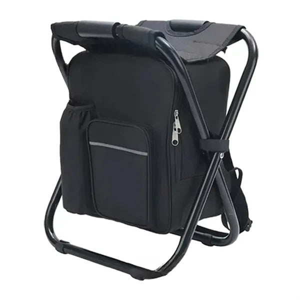 Foldable Outdoor Camping Chair With Ice Bag