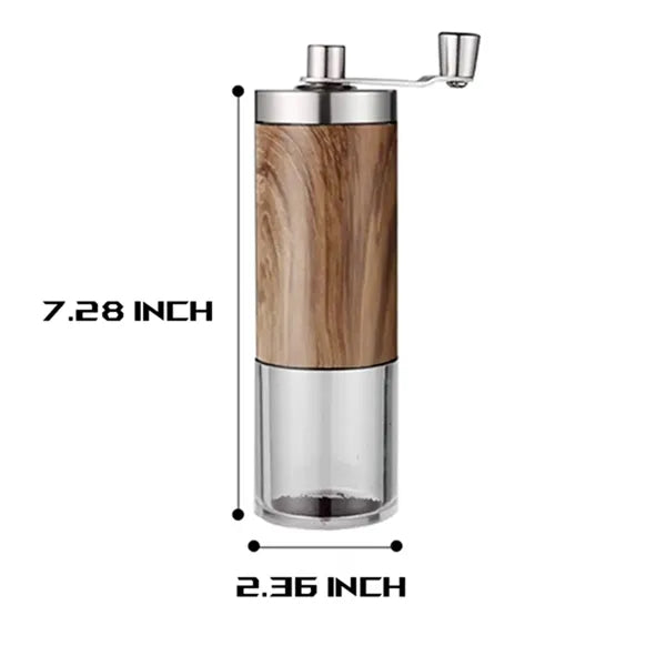 Manual Portable Adjustable Easy Clean Mill Coffee Grinders