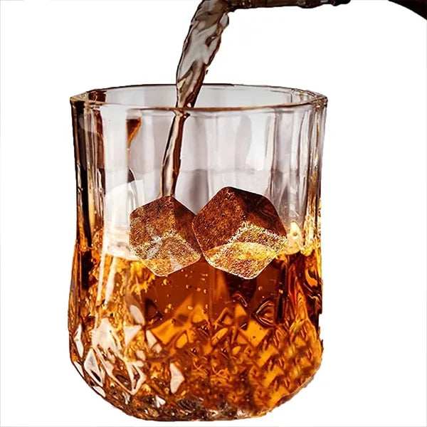 Whiskey Stones Glasses Set Gifts