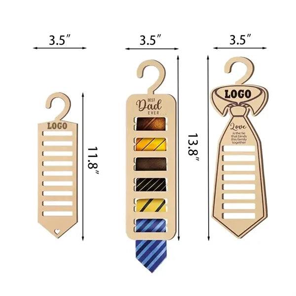 Father's Day Wooden Tie Hangers
