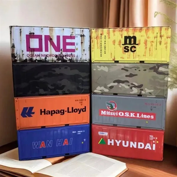 Shipping Container Tin Box
