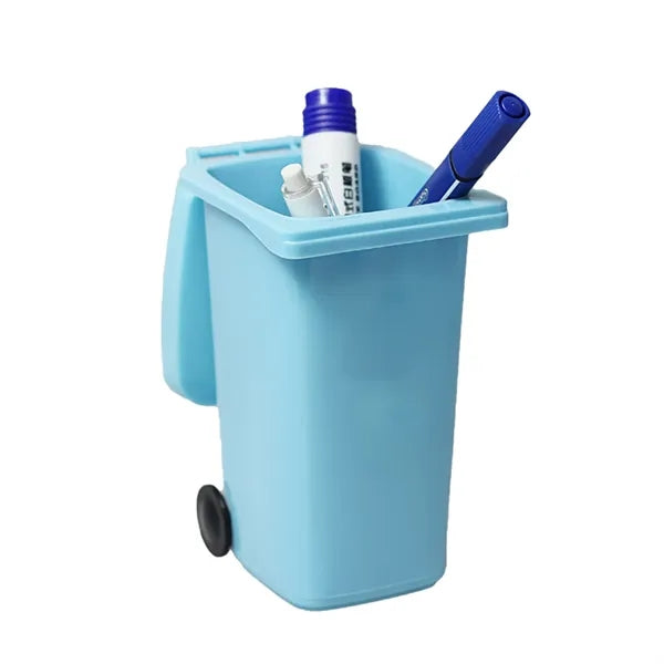 Small Trash Can Pen Holder