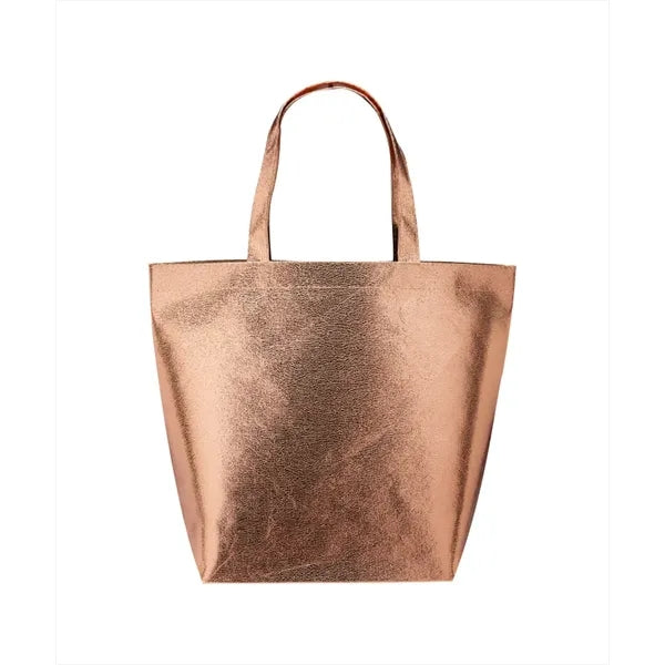 Union Printed - New Castle Non-woven Metallic Tote Bags