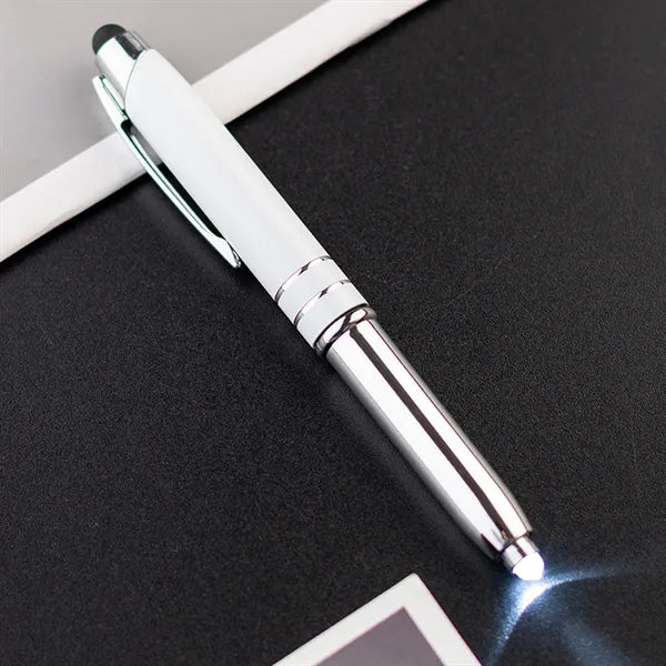3 in 1 Touch Ballpoint Pen Led Light Stylus