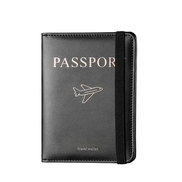 Passport Holder Wallet Travel With Card Storage